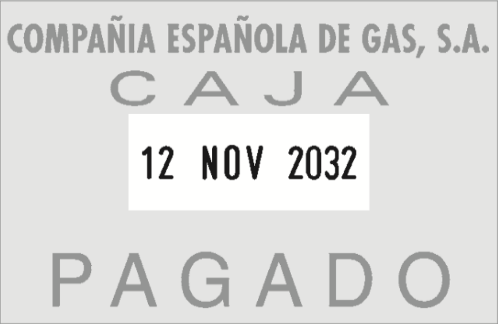 Imagen del sellado